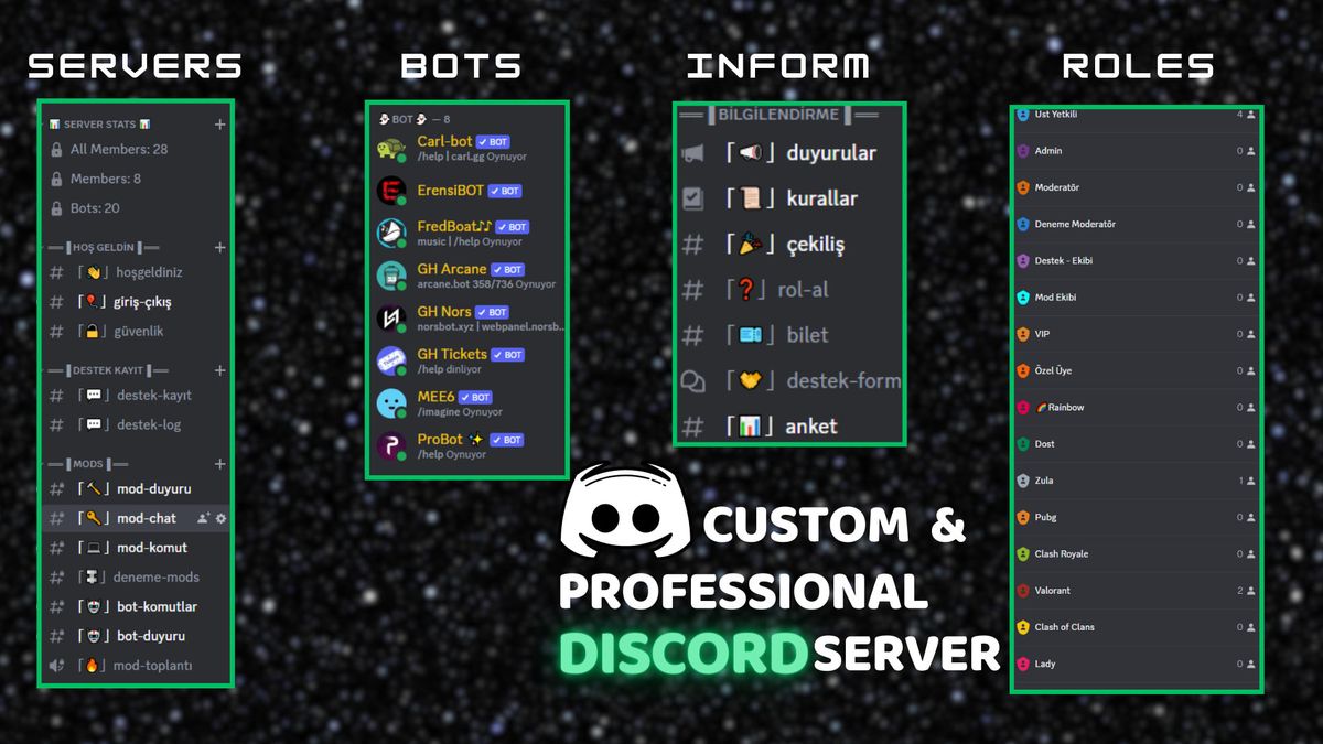 Custom Logo, Banner & App Icons